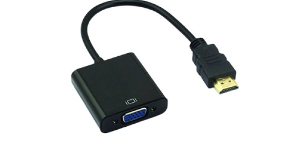 BASEUS CAHUB AH01 HDMI 4K TO VGA WITH MICRO USB AUX AUDIO 3 5MM MINI